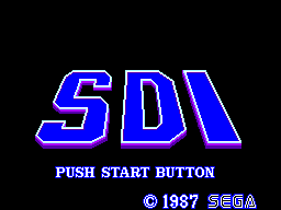 SDI (Japan) Title Screen